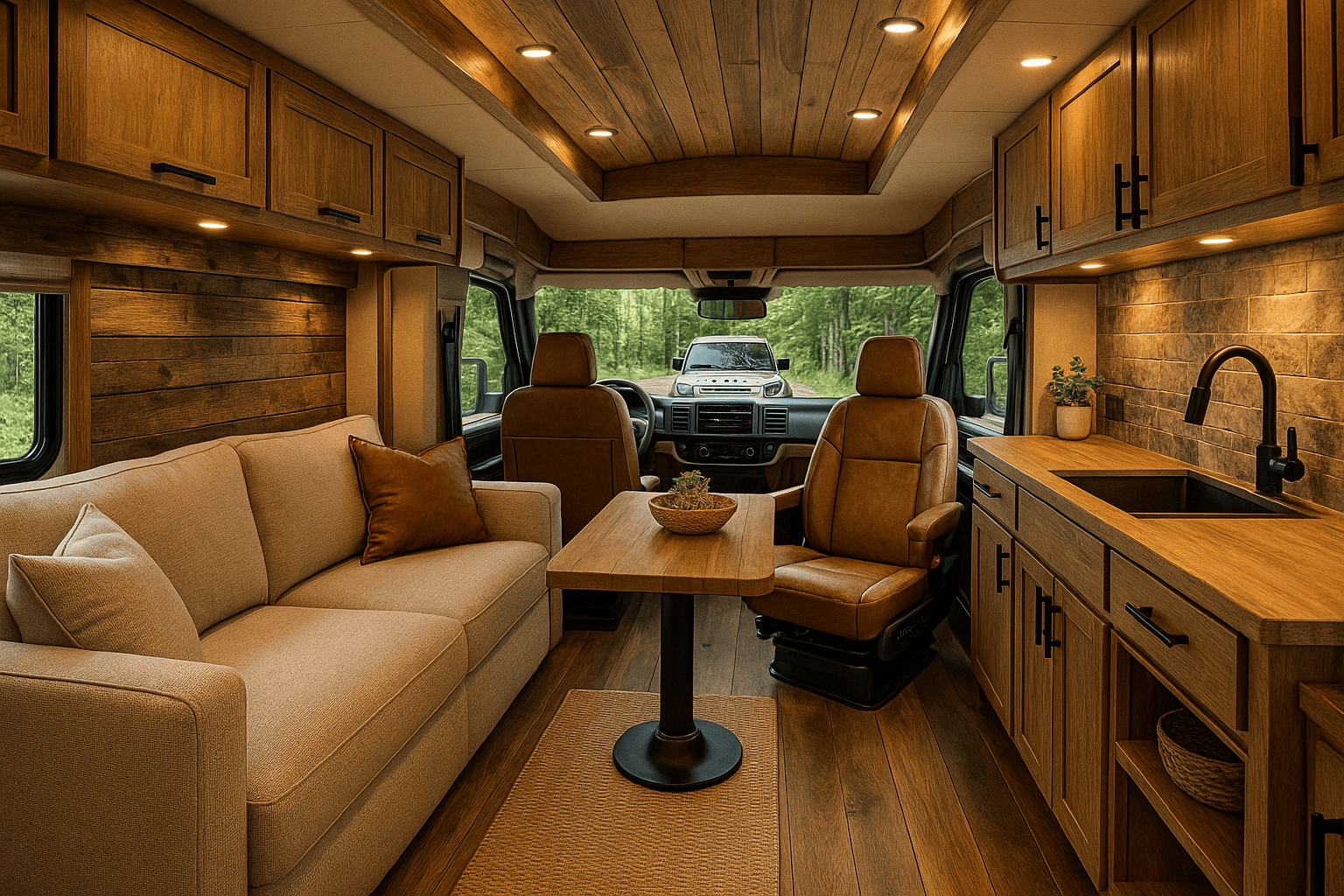 Luxury Motorhome Interior Design Ideas