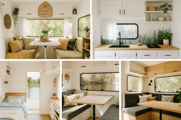 Modern & Stylish Caravan Interior Ideas for UK Road Trips