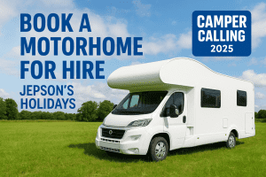 Book a Motorhome for Hire at Jepson's Holidays for Camper Calling 2025