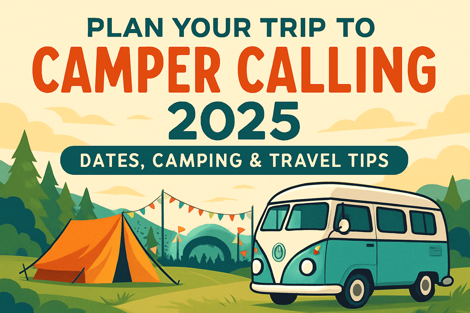 Plan Your Trip to Camper Calling 2025 Dates, Camping & Travel Tips Plan Your Trip to Camper Calling 2025 Dates, Camping & Travel Tips