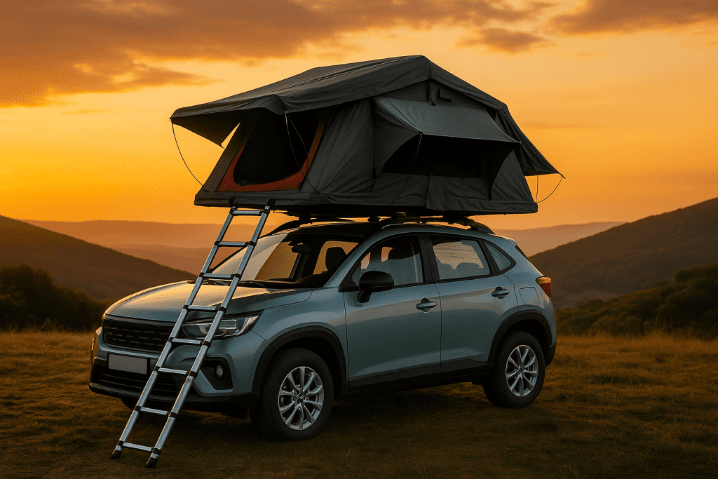 Tentbox and Car