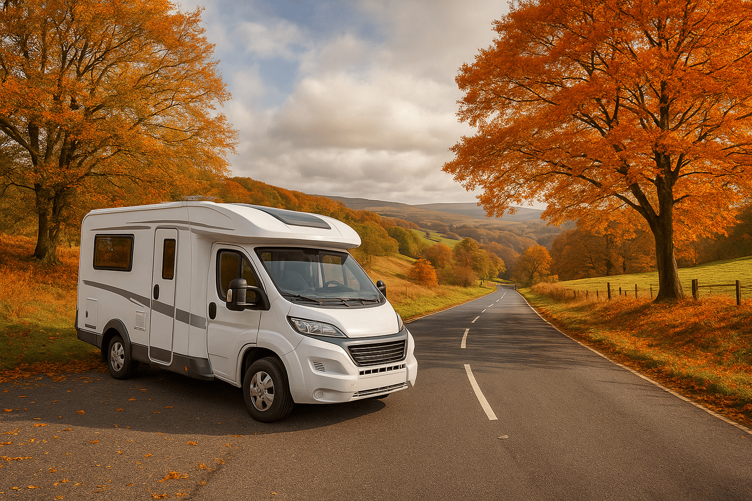 October Half Term Getaways UK Motorhome & Road Trip Ideas
