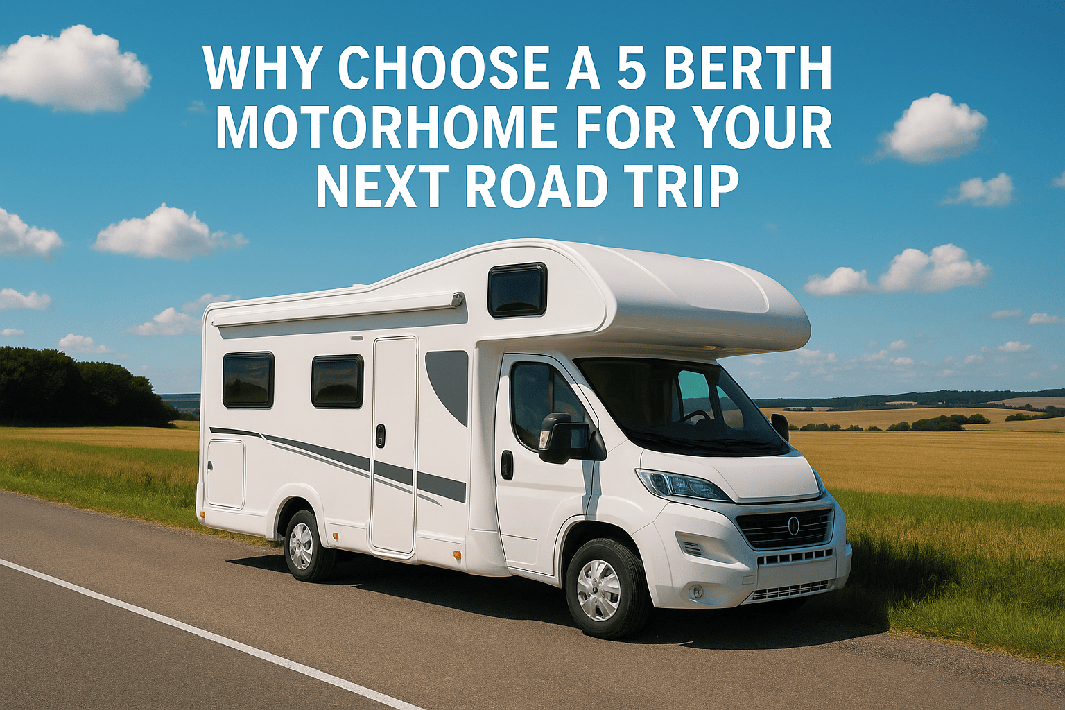 Why Choose a 5 Berth Motorhome for Your Next Road Trip Why Choose a 5 Berth Motorhome for Your Next Road Trip