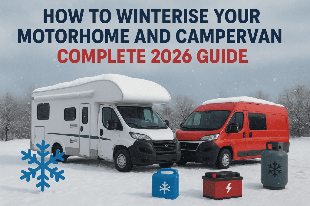 Winterise Your Motorhome and Campervan