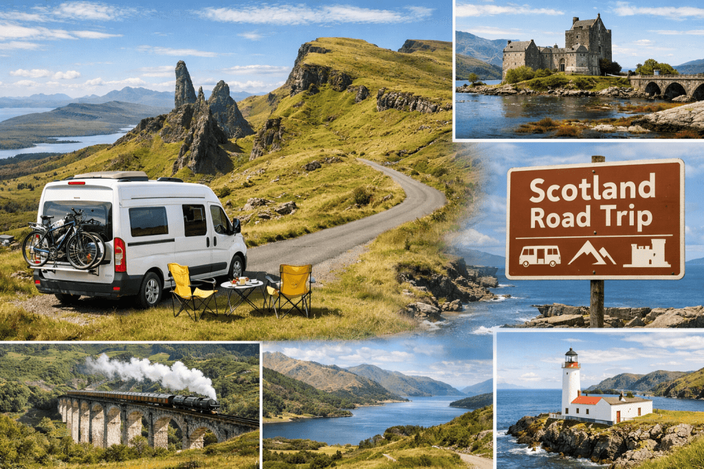Must See Places to Visit in Scotland for Road Trips & Campervan Travel
