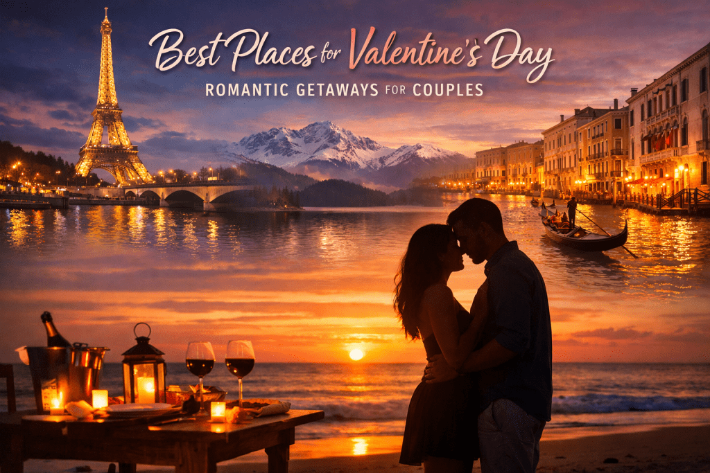 Best Places for Valentine’s Day Romantic Getaways for Couples