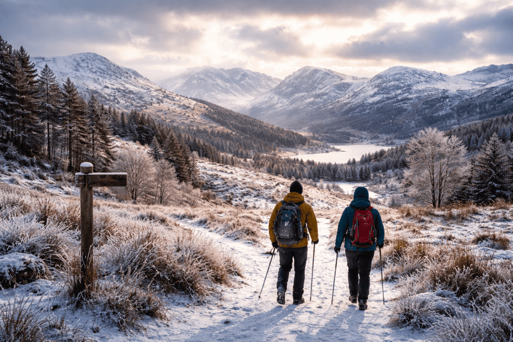 Best National Parks for Winter Adventure Holidays in the UK