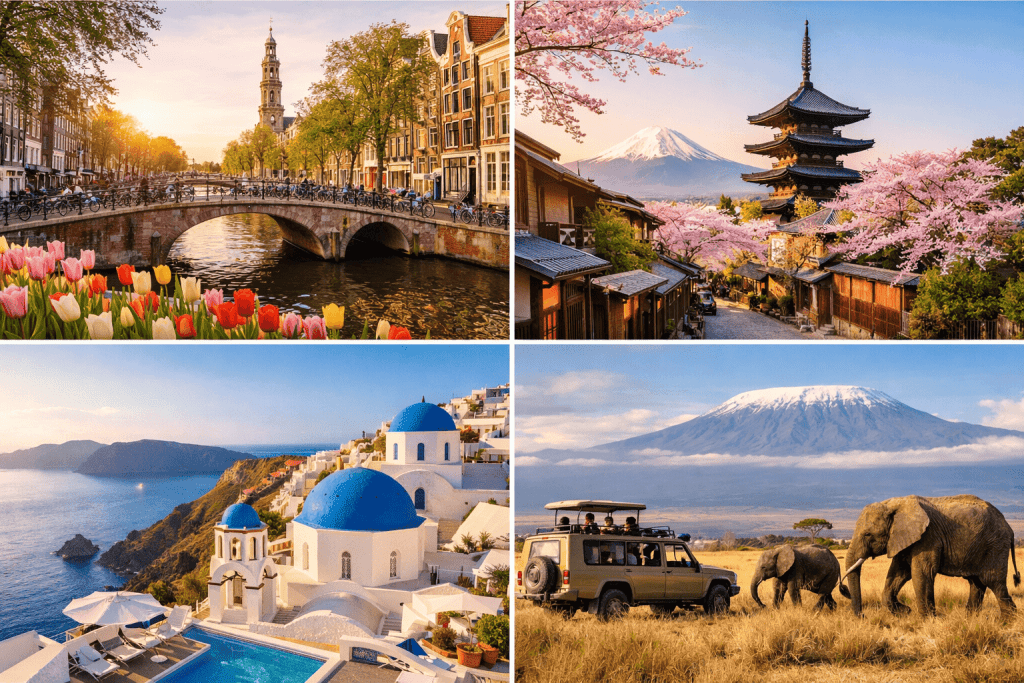 Best Places to Visit in April