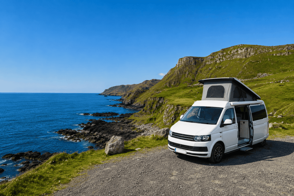campervan in Northern Ireland
