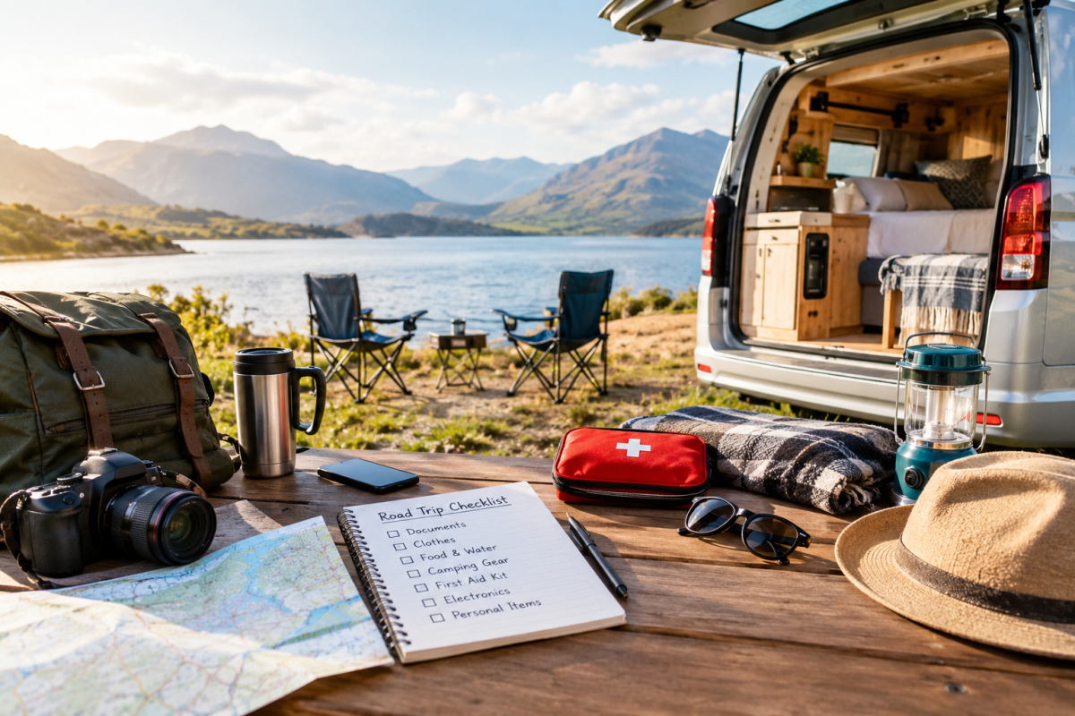 Campervan Holiday Checklist Campervan Holiday Checklist