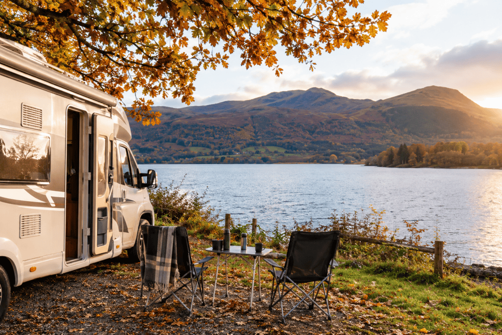 Autumn Camping in a Motorhome