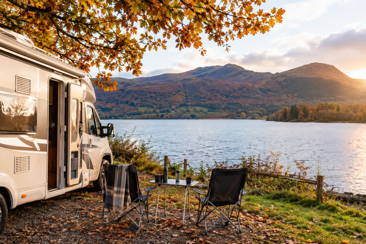 Autumn Camping in a Motorhome