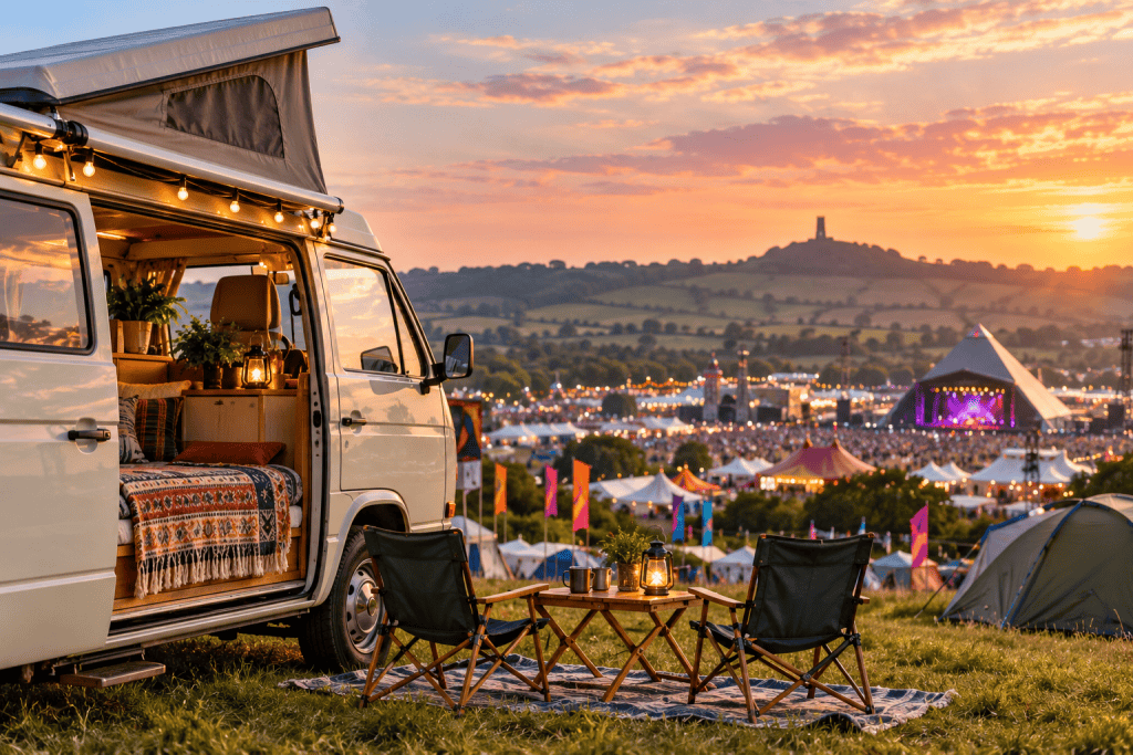 Can You Take a Campervan to Glastonbury Festival